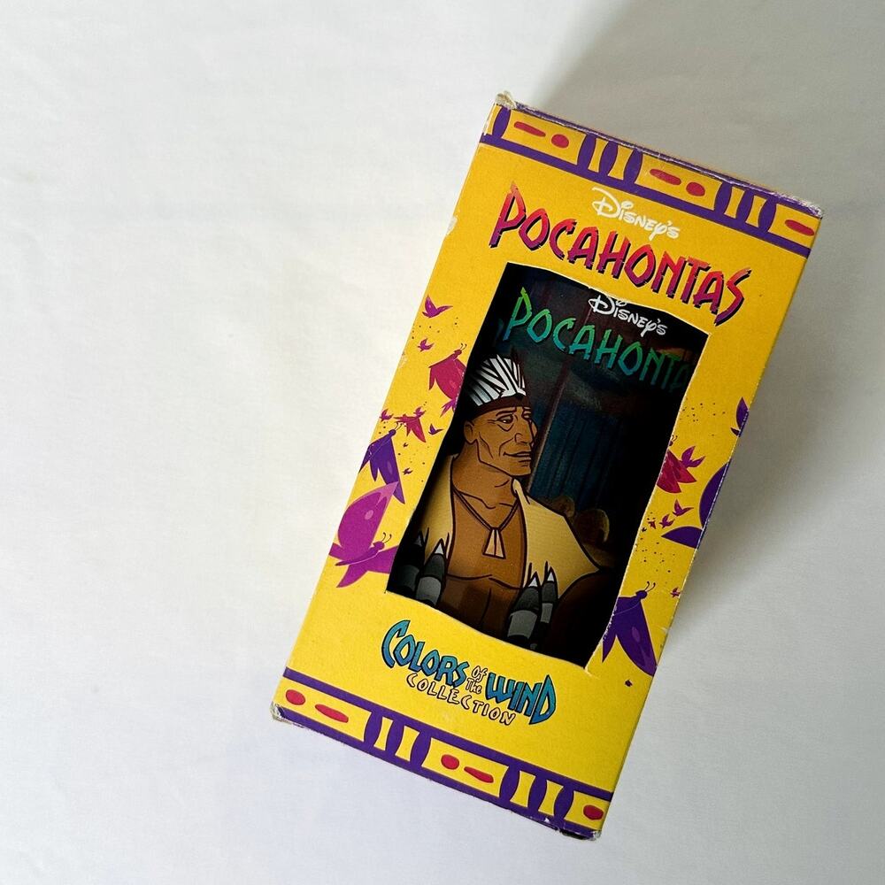 NIB Vintage 1994 Burger King x Disney Pocahontas Collectible Cup